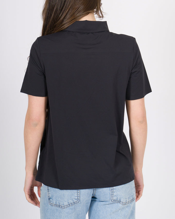 Oxford Wom Polo nero 