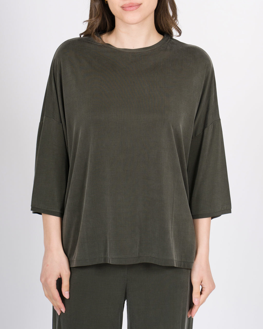 Cupro T-Box Wom Shirty verde 