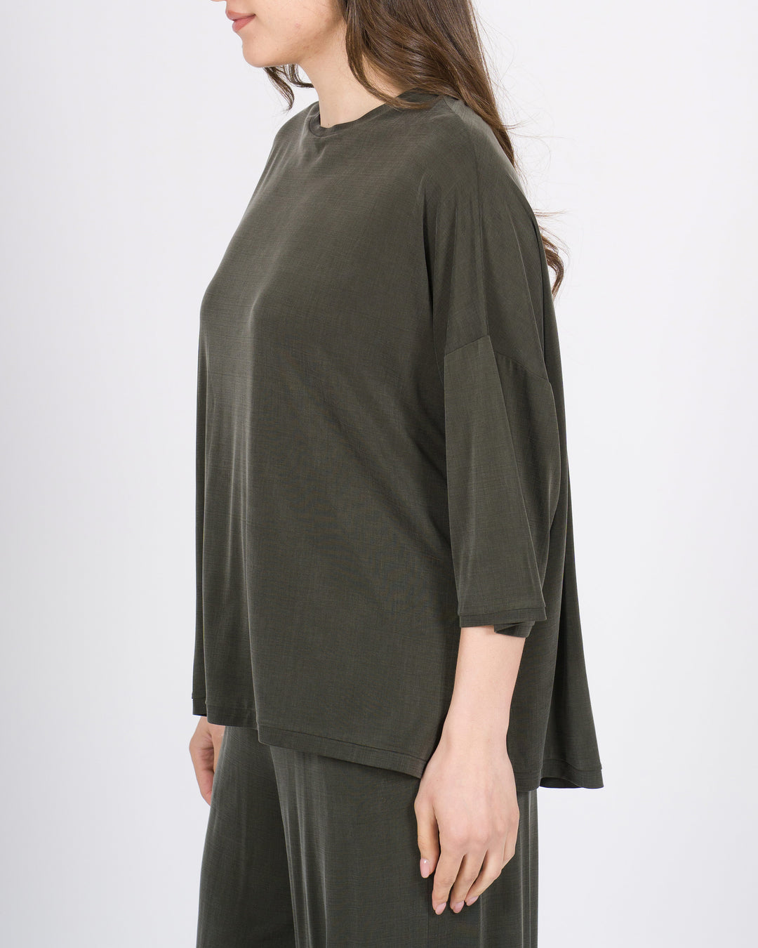 Cupro T-Box Wom Shirty verde 