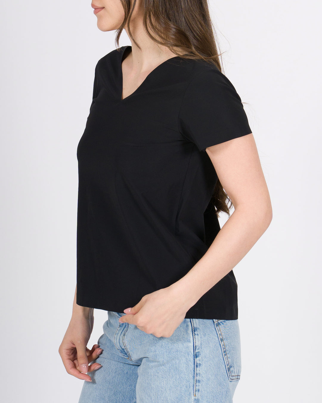 Maglia  nera RRD in Tessuto Tecnico 