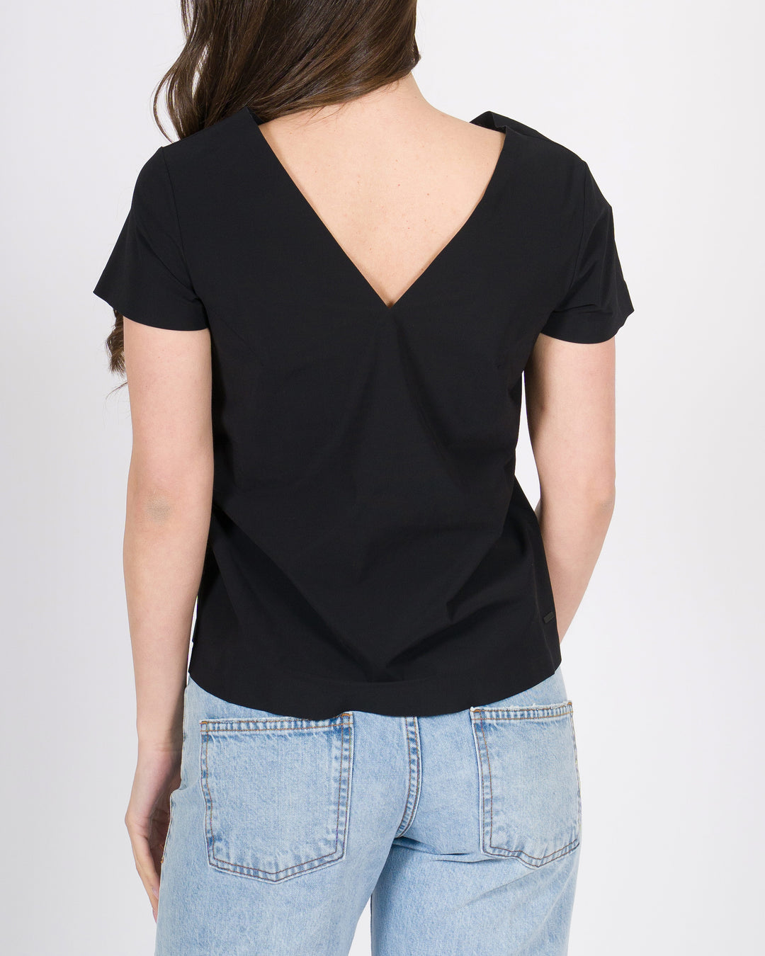 Maglia  nera RRD in Tessuto Tecnico 
