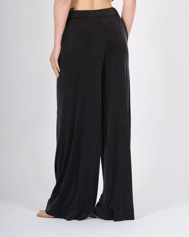Cupro Travel Wom Pant nero 
