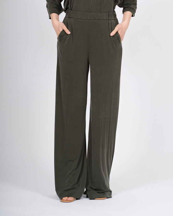 Cupro Travel Wom Pant verde 