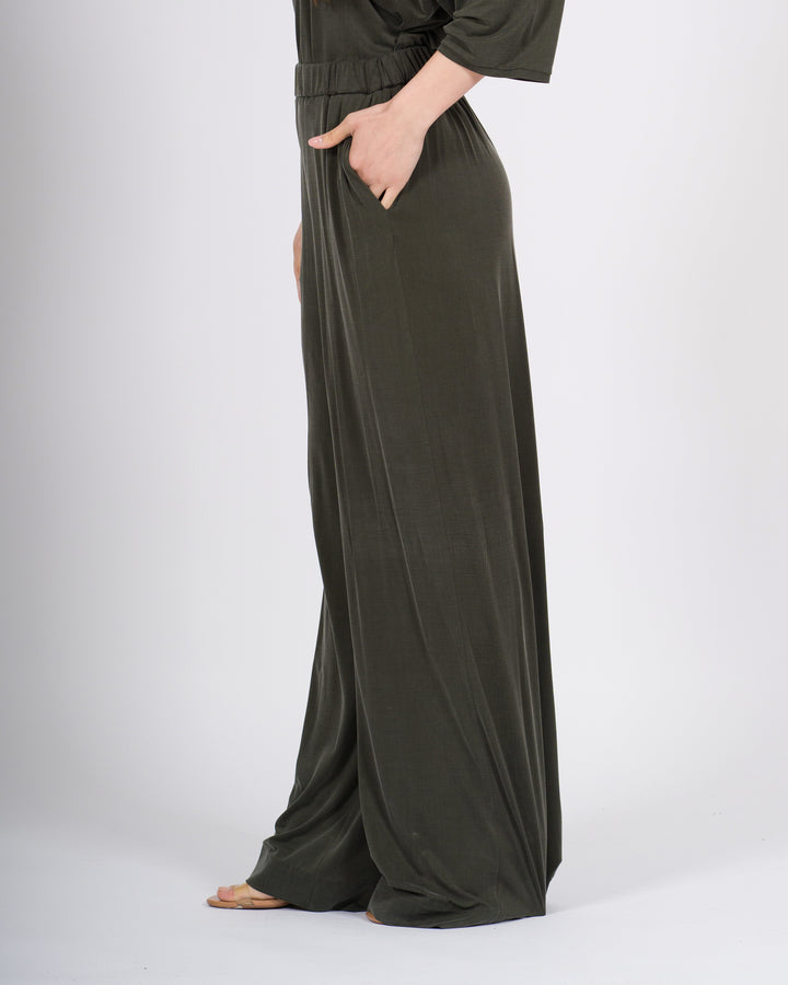 Cupro Travel Wom Pant verde 