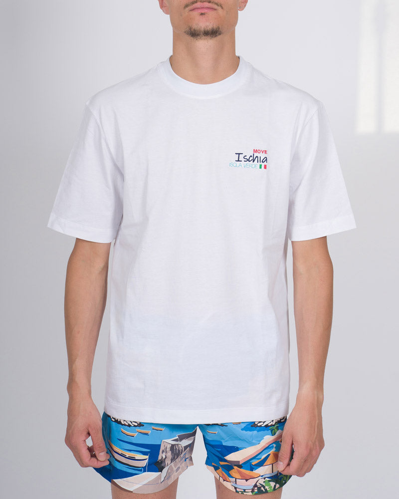 T-shirt Bianca Move Ischia 