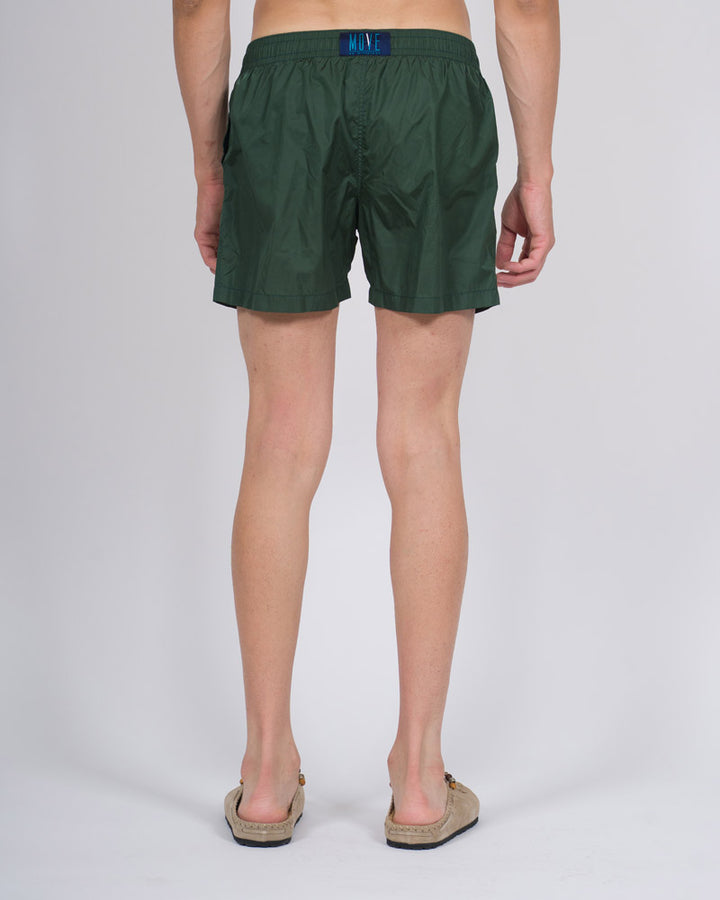 Costume da Bagno Uomo Move Tinta Unita Verde 