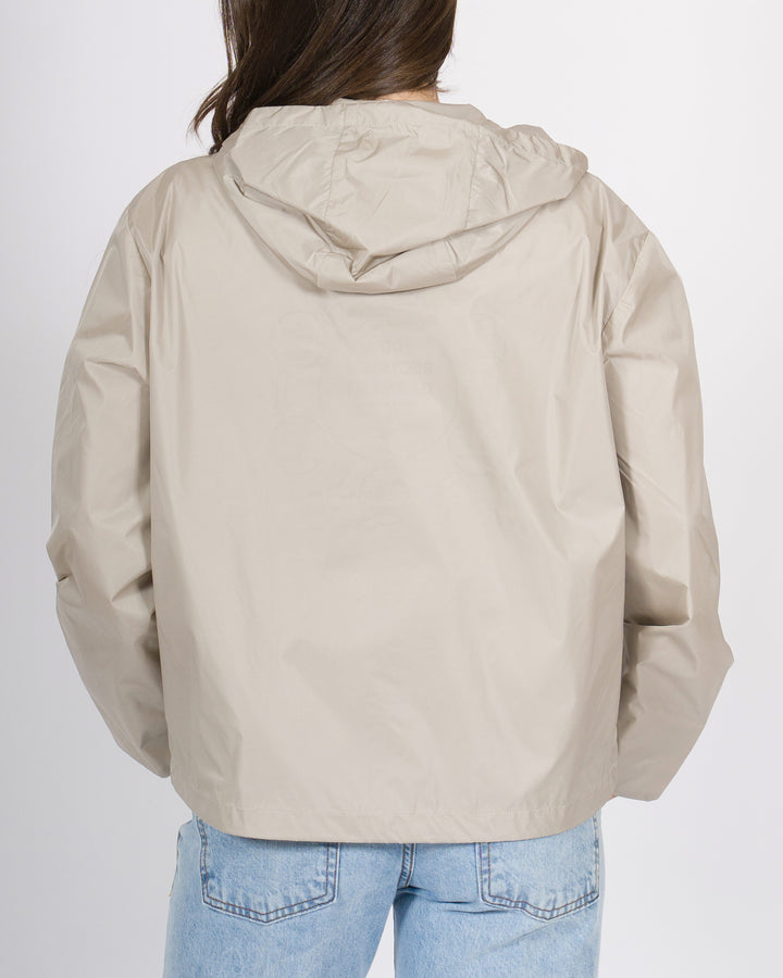 Giubbotto SAVE THE DUCK Grigio con Zip e Cappuccio 