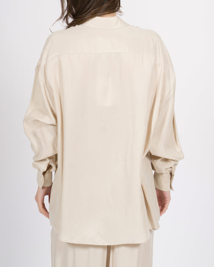 Camicia Over SILENCE  Beige 