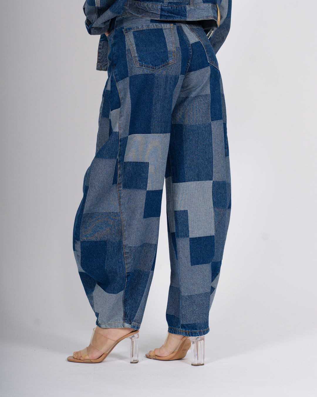 Denim Carrot Silence Patchwork 
