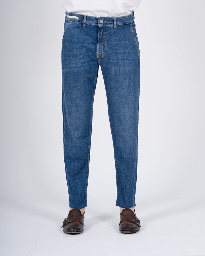 Jeans Siviglia modello Lorettello lavaggio chiaro, tasca America 