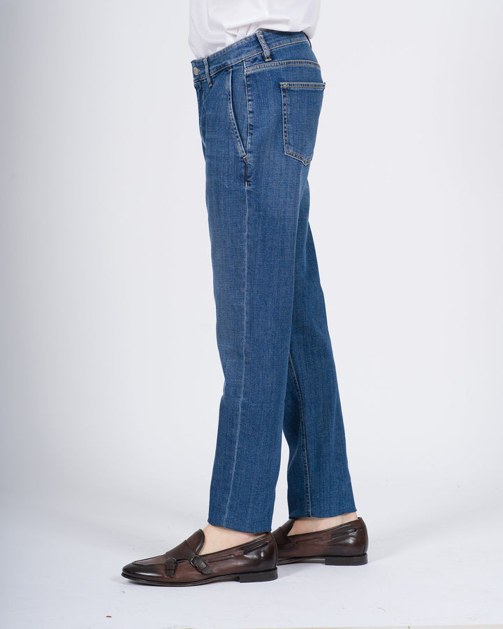Jeans Siviglia modello Lorettello lavaggio chiaro, tasca America 