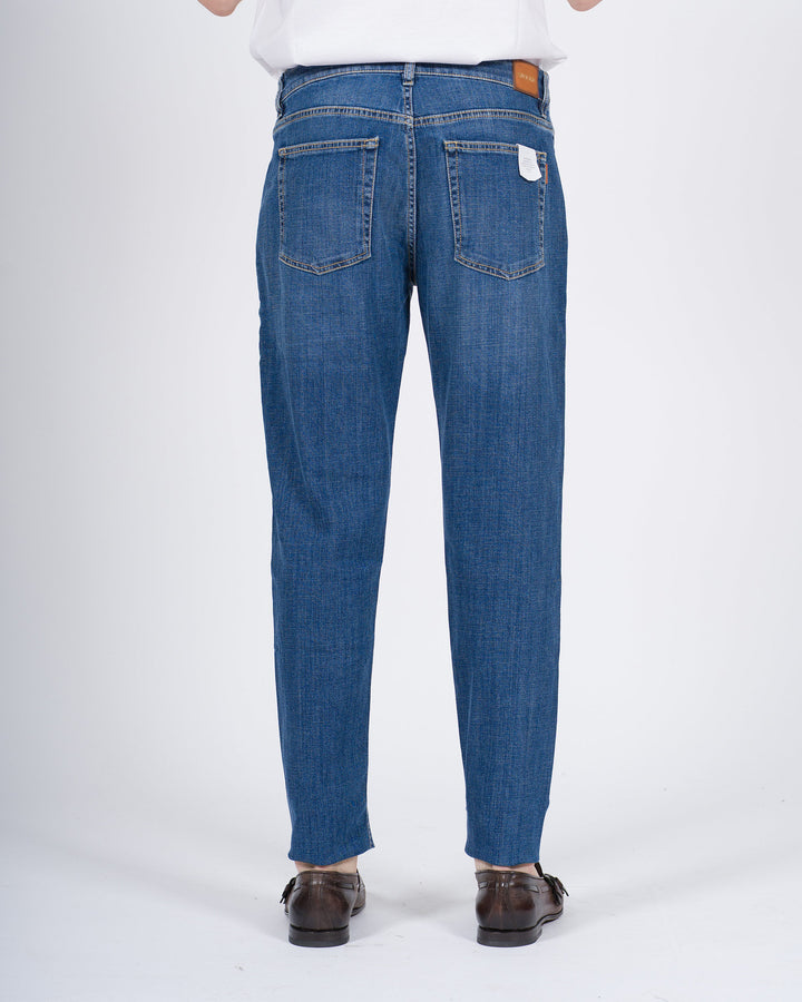 Jeans Siviglia modello Lorettello lavaggio chiaro, tasca America 