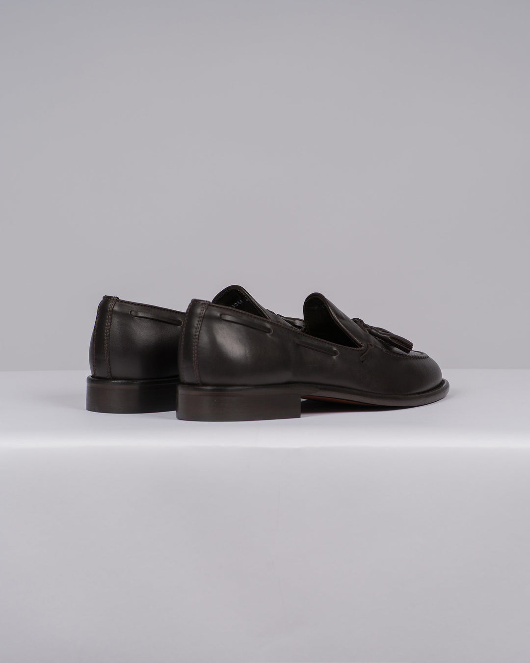 Mocassino Uomo Penny Loafer Testa di Moro con Nappine 
