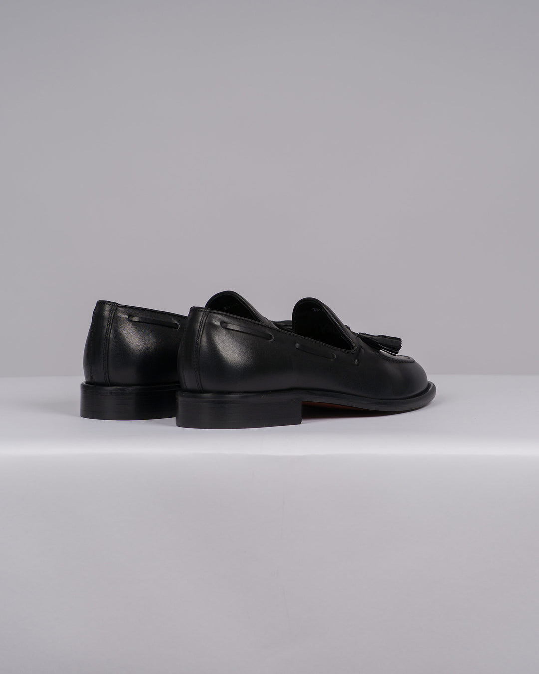 Mocassino Uomo Penny Loafer Nero con Nappine 