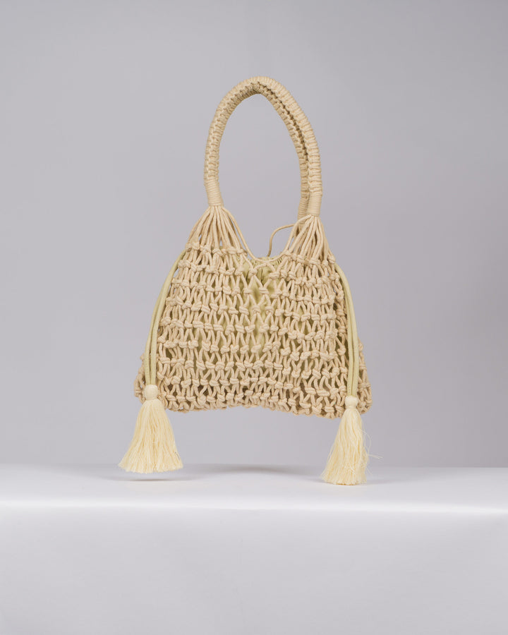 Borsa in Rete Beige Surkana 
