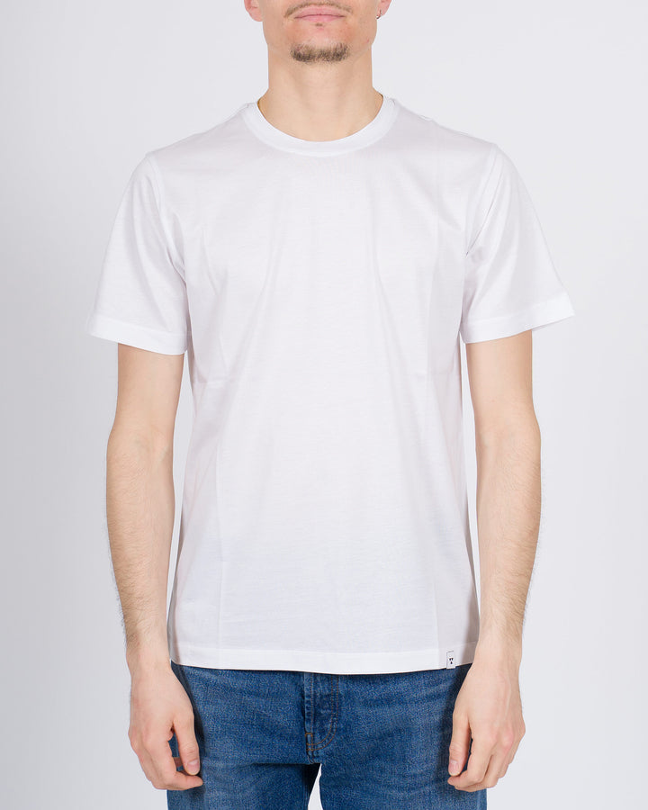 T-shirt Toledo in cotone Supima bianca 