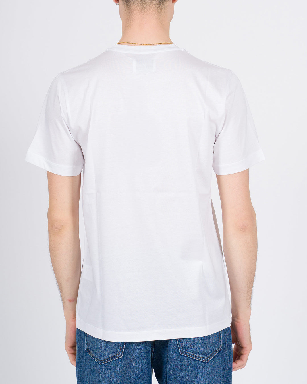 T-shirt Toledo in cotone Supima bianca 