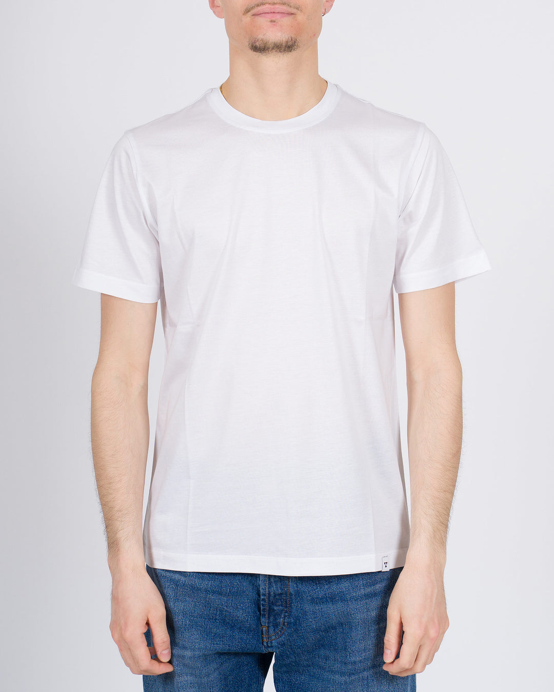 T-shirt Toledo in cotone Supima bianca 