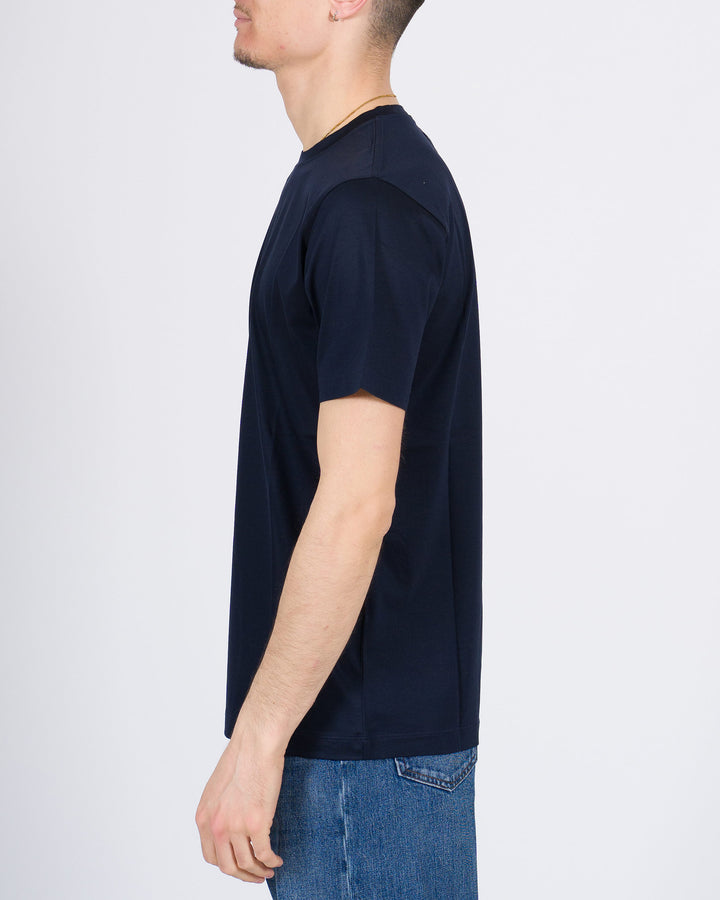T-shirt Toledo in cotone Supima blu 