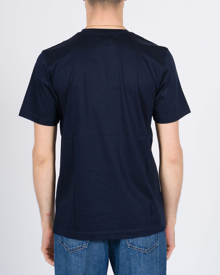 T-shirt Toledo in cotone Supima blu 