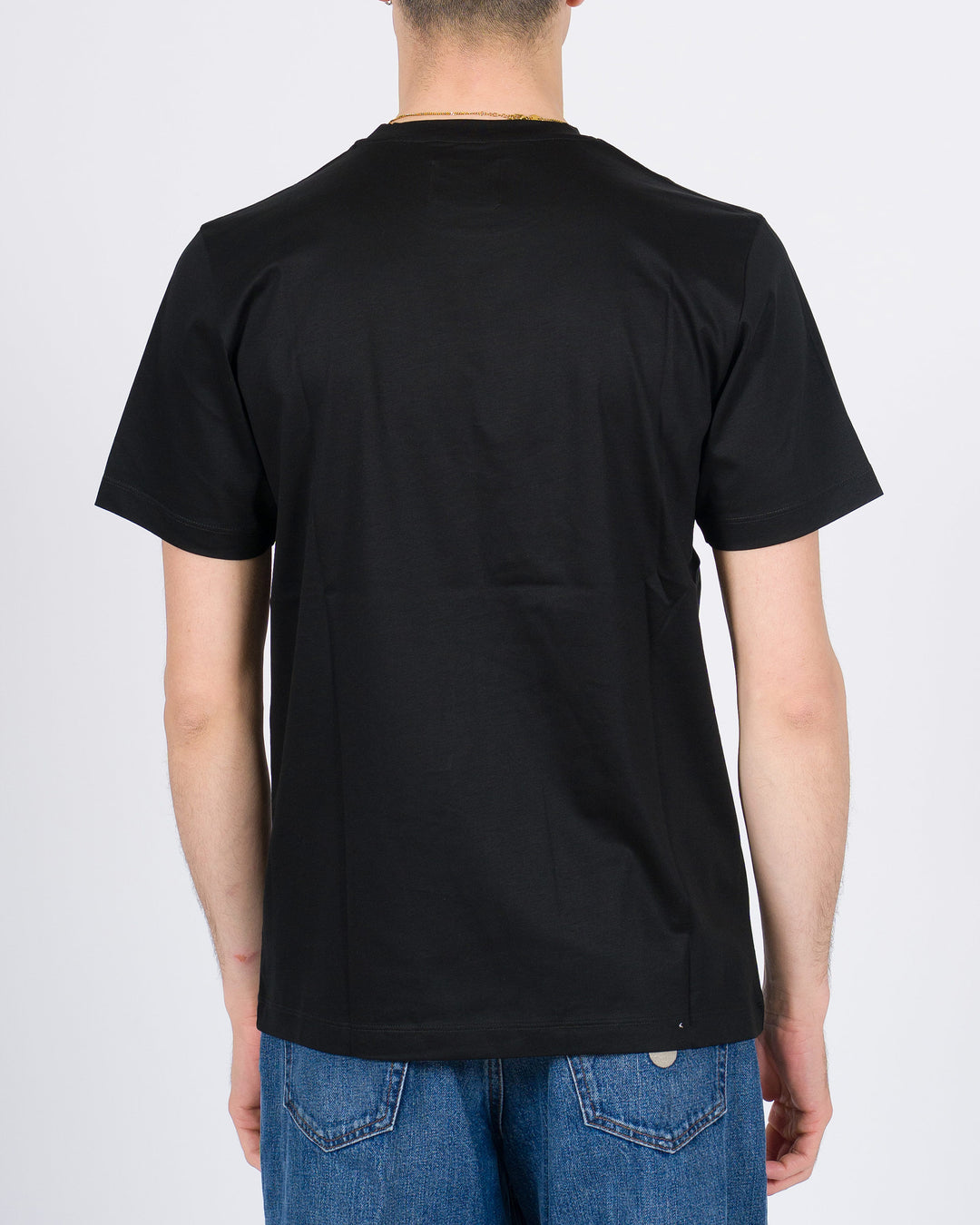 T-shirt Toledo in cotone Supima nera 