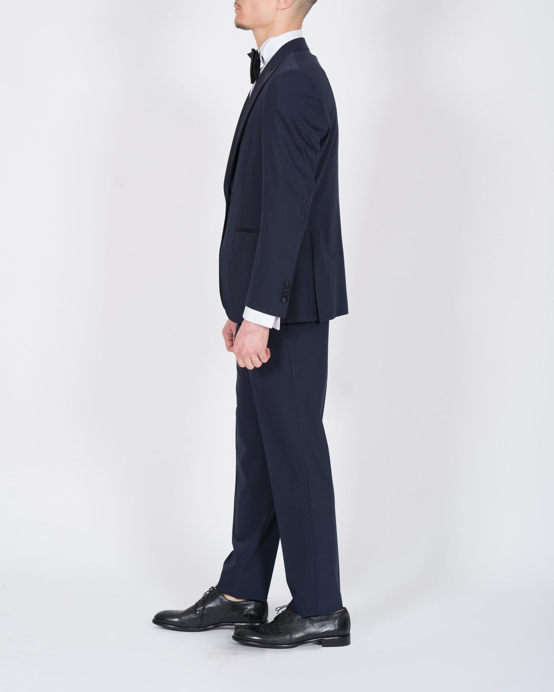 Abito Tuxedo monopetto blu 