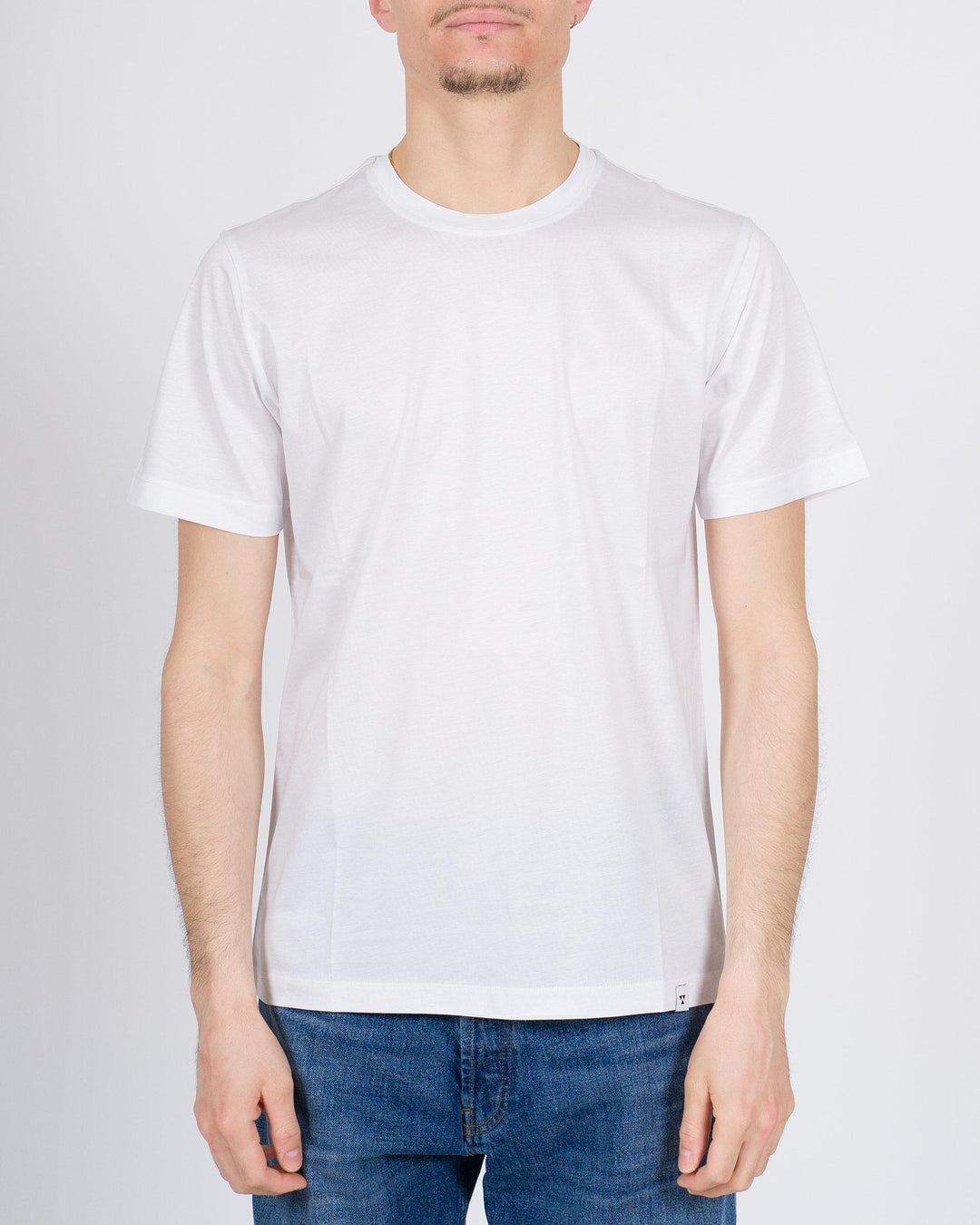 T-shirt Toledo in cotone Supima bianca 