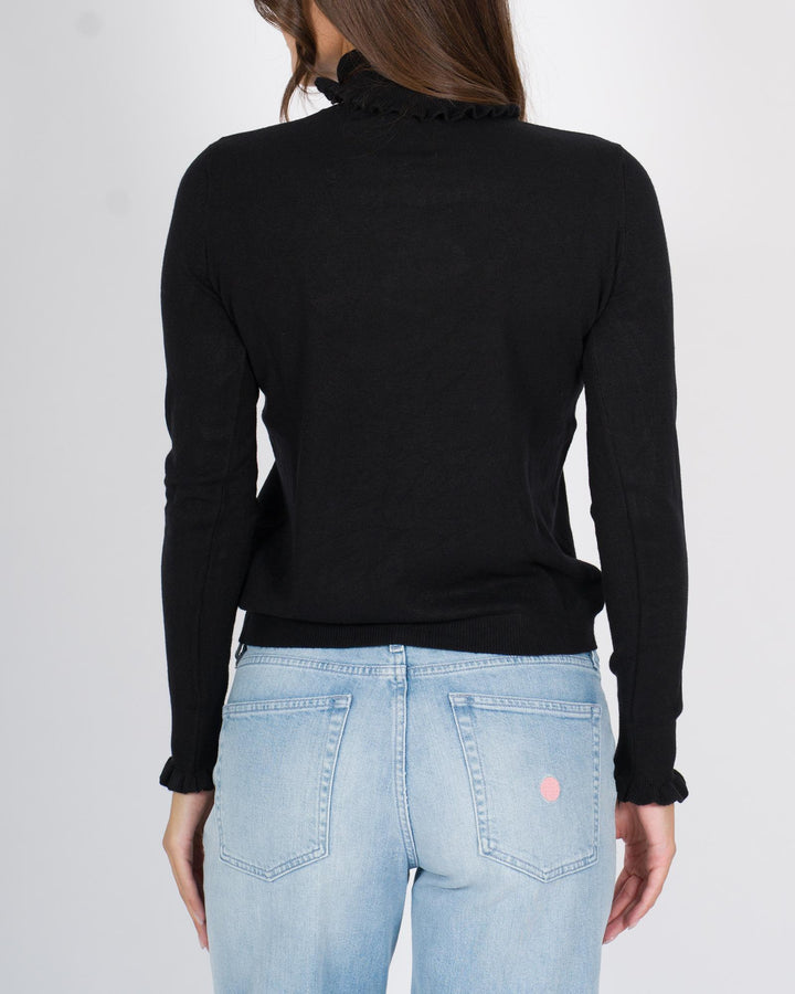 Pullover Dolcevita Smerlato Nero 