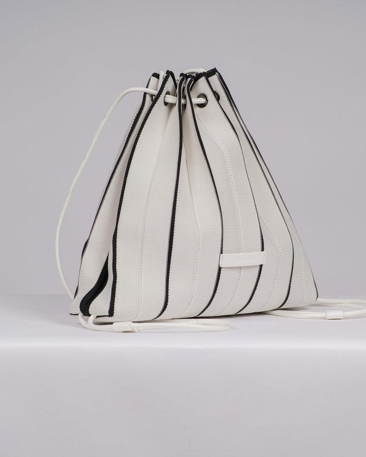 Borsa Sacchetto Bianca e Nera Surkana 