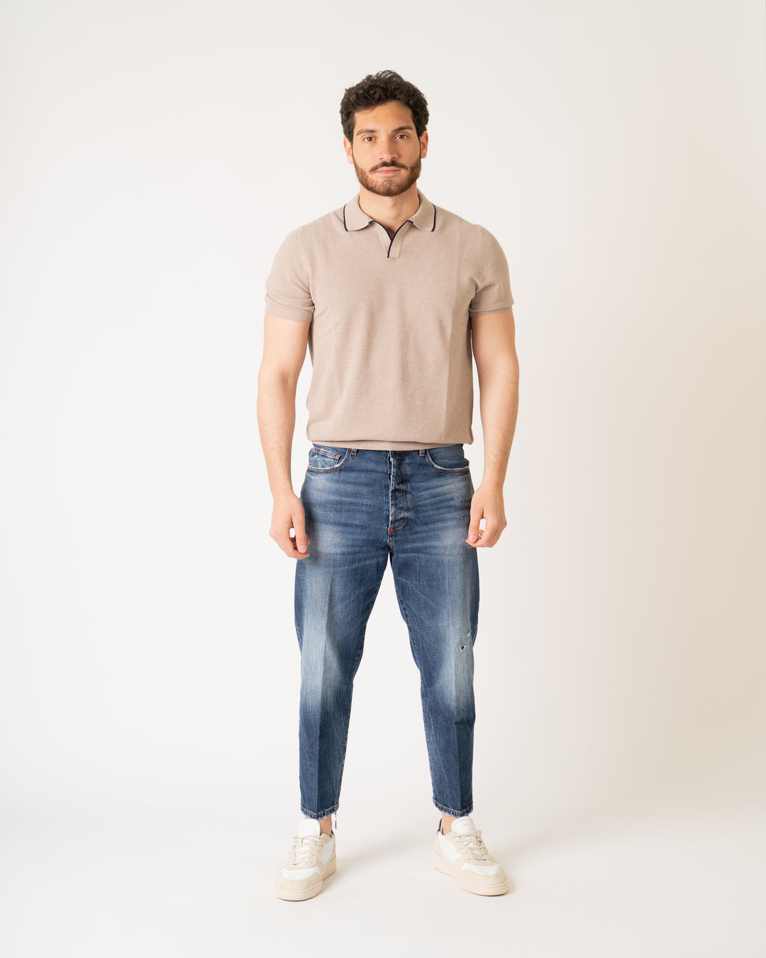 Polo Chicco di Riso Beige 