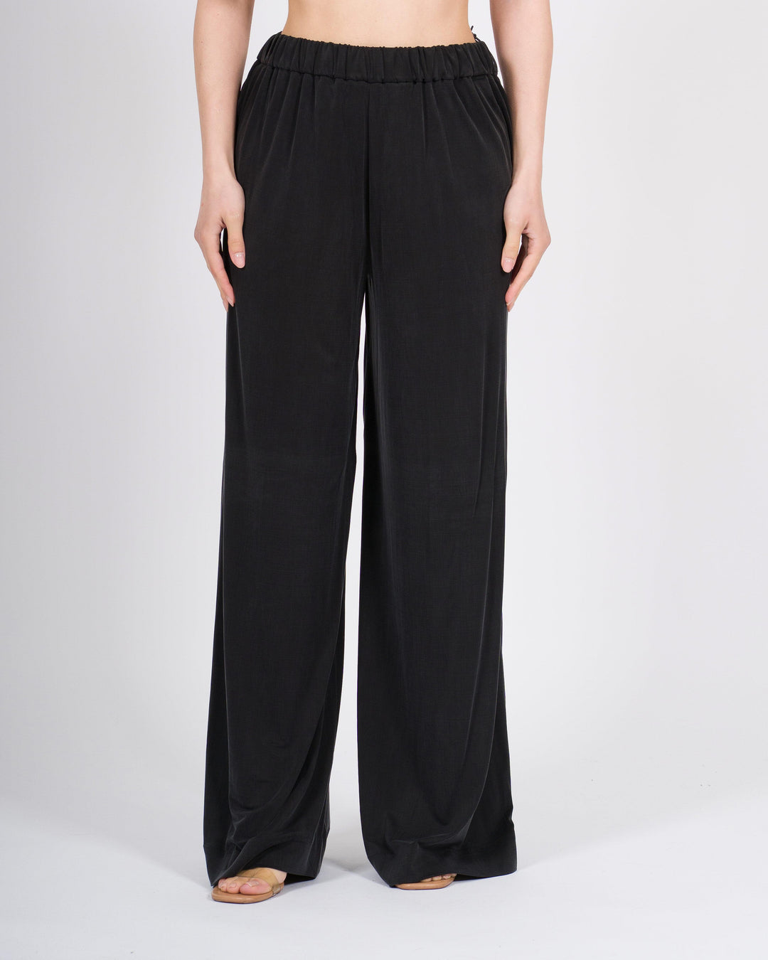 Cupro Travel Wom Pant nero 