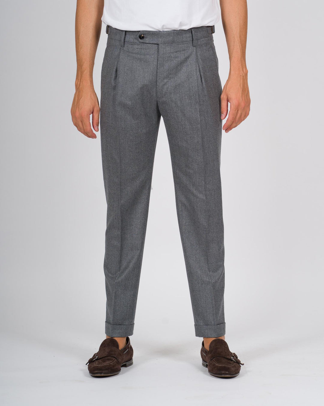 Pantaloni Retro Vitale Barberis Grigio 