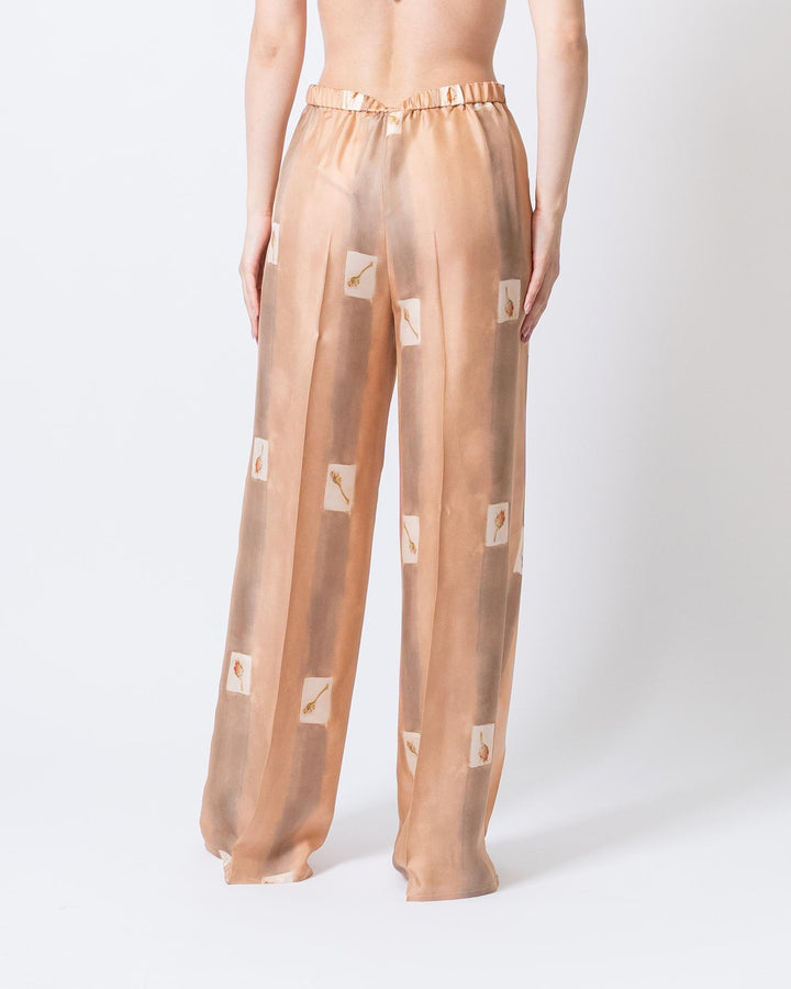 Pantalone Seta Rosa 