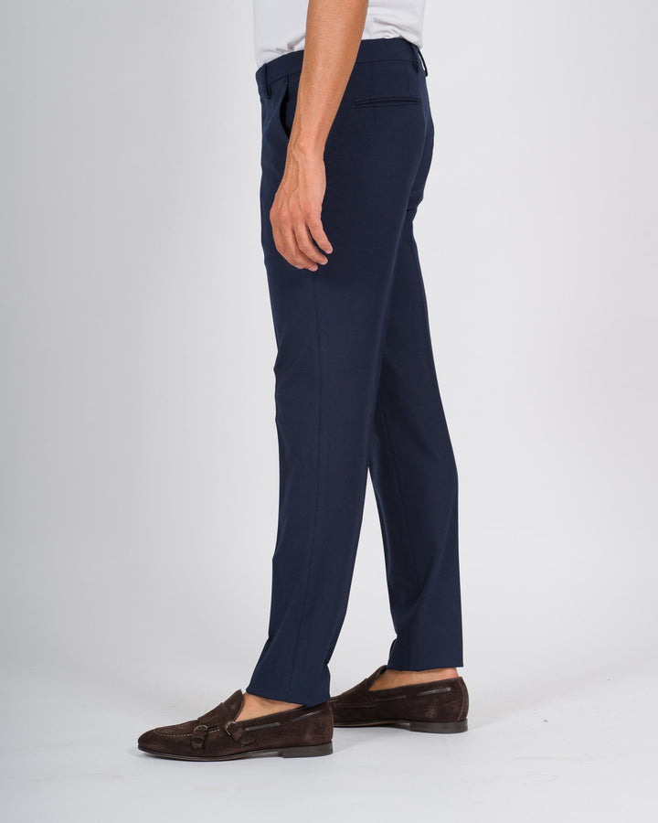Pantaloni Morello Lana Blu 