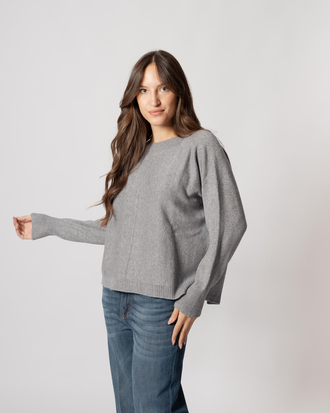 Maglia Over grigio 