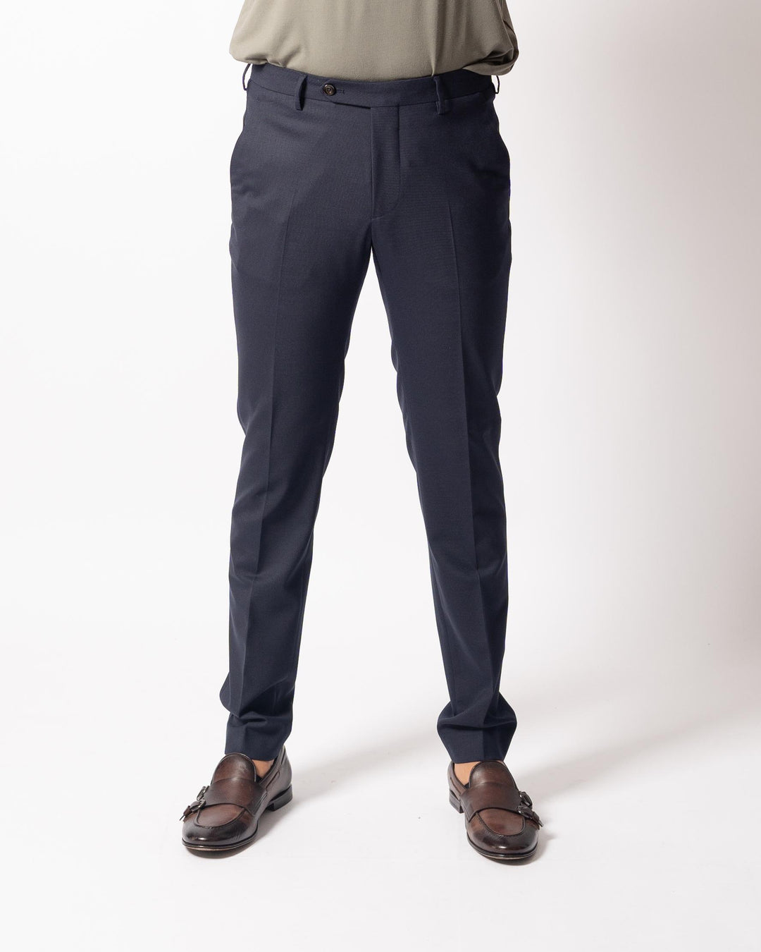 Pantalone Morello Lana Blu 