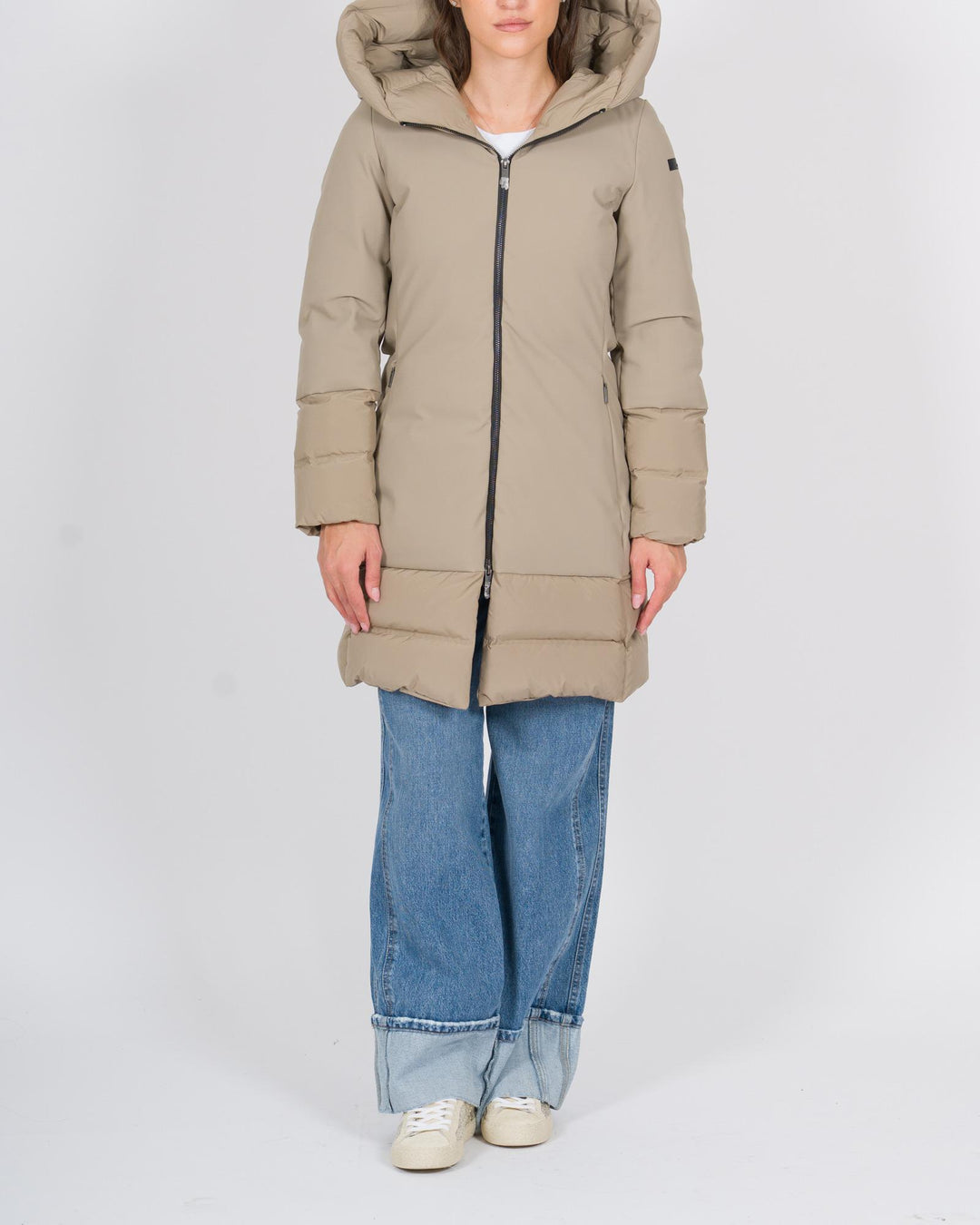 Surflex Winter Hybrid Long Wom Jkt Beige 