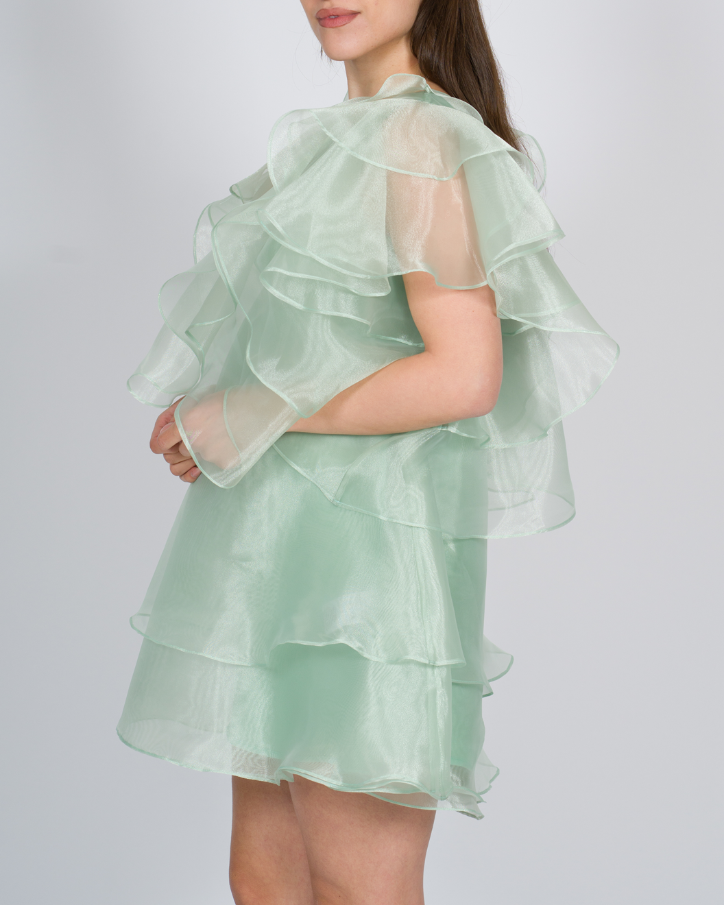 Cloud Mini Dress verde 