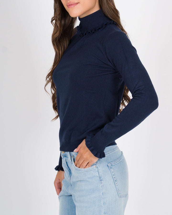 Pullover Dolcevita Smerlato Blu 