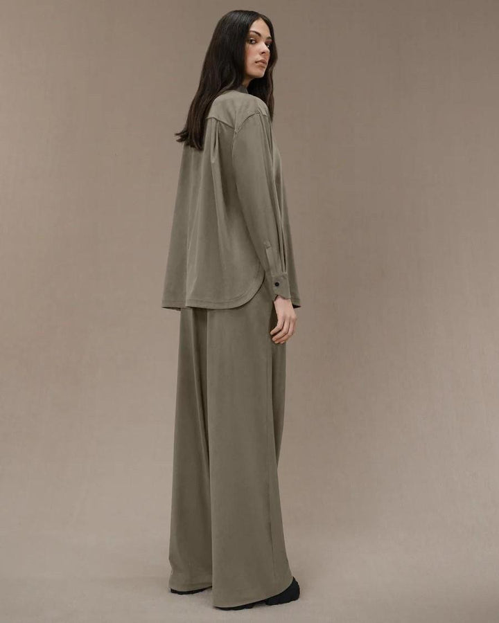 Nabucco Boyfriend Wom Fleece Fango 