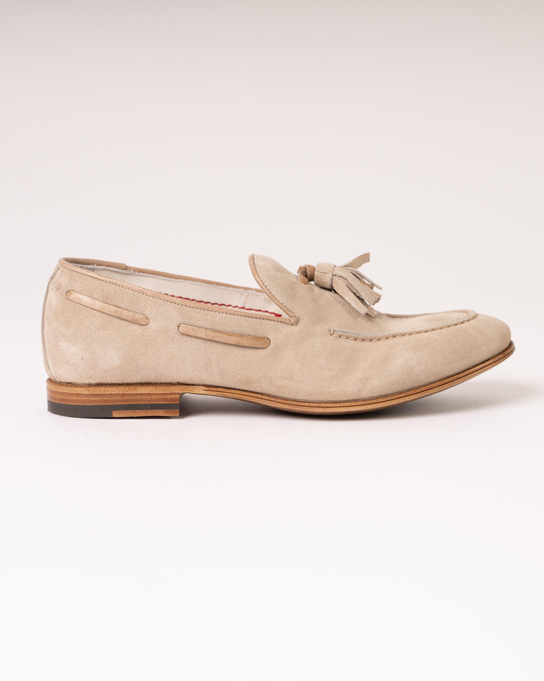 Mocassini Nappine Beige 