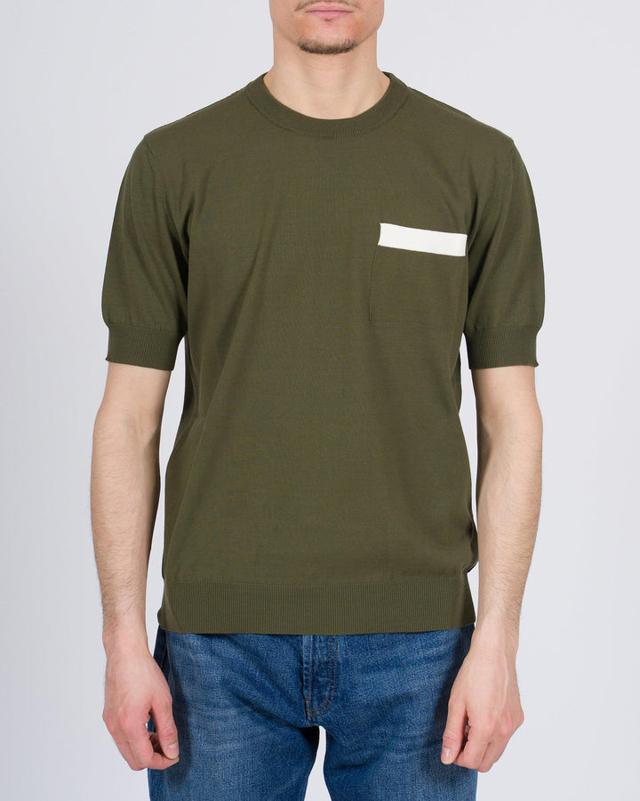 T-shirt Altea in filo di cotone colore verde 