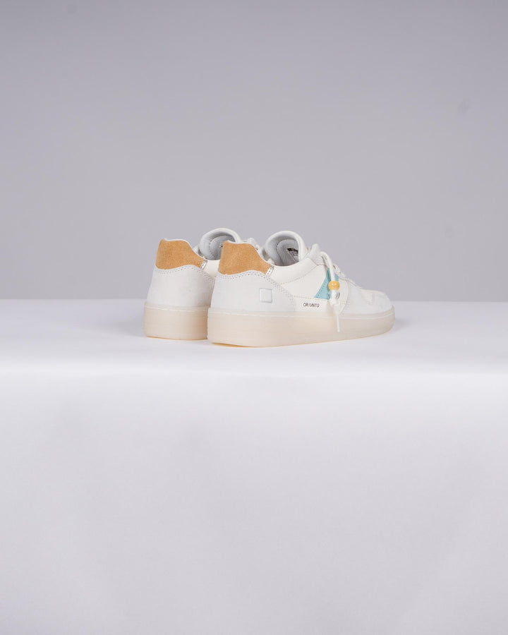 Sneakers DATE Court 2.0 in Pelle Cuoio Donna 