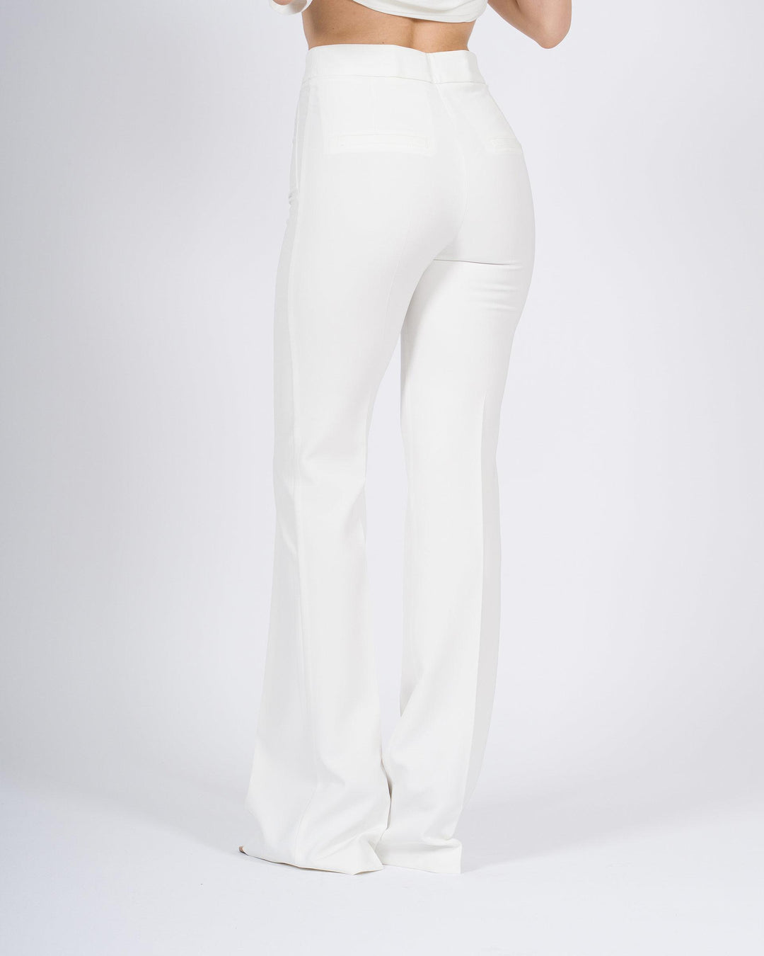 Pantalone a zampa bianco Silence 