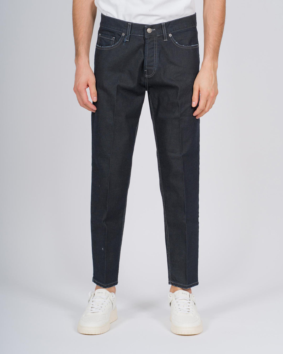 Jeans "Ciro" in denim nero 