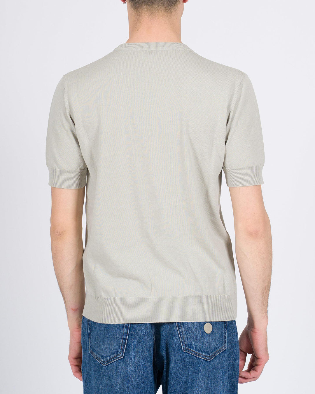 T-shirt Altea in filo di cotone colore stucco 