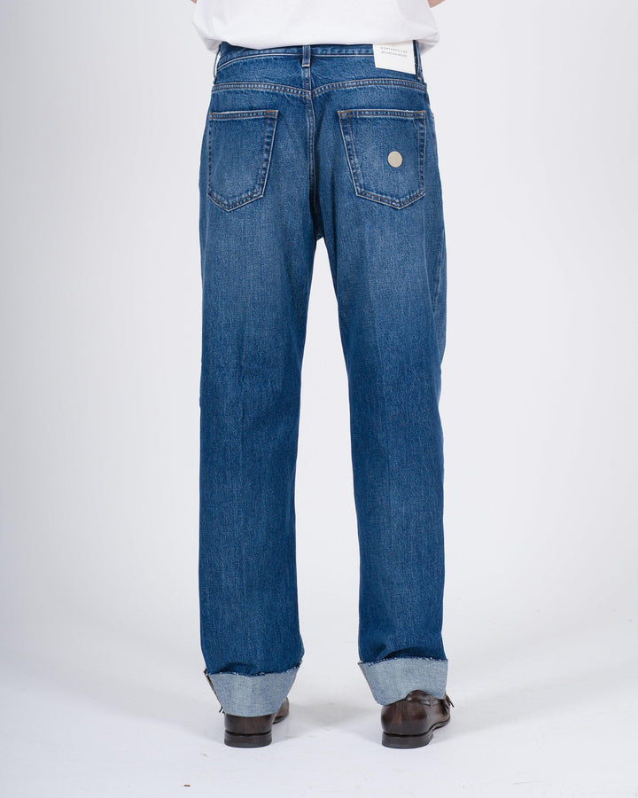 Jeans Don The Fuller modello Denver lungo risvoltoni a taglio vivo 