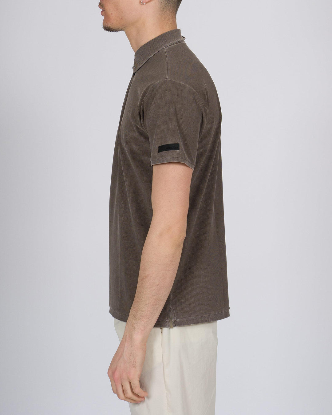 Techno Wash Piquè Polo cacao 