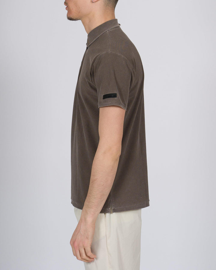 Techno Wash Piquè Polo cacao 