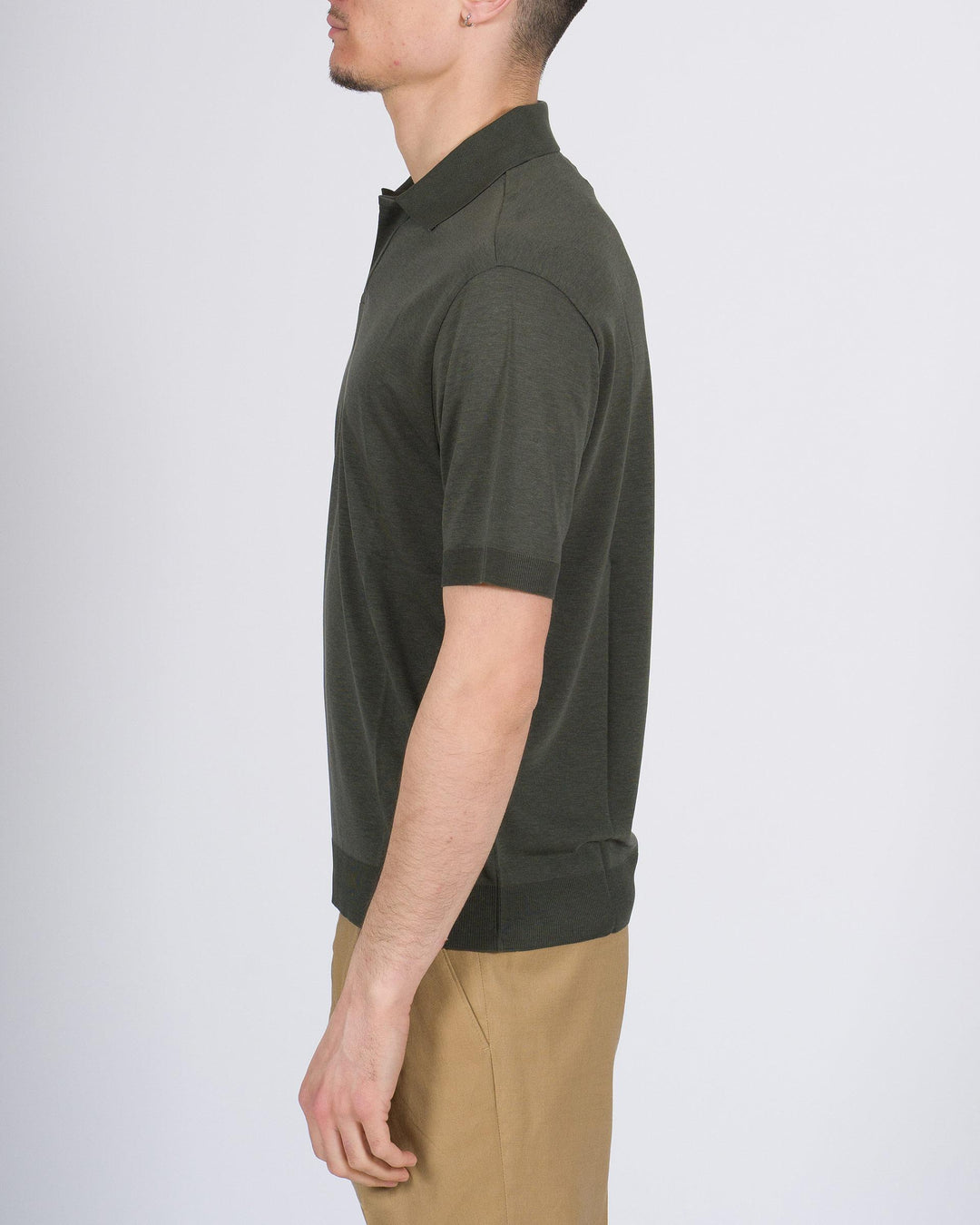 Polo Skipper Altea in lyocell verde 